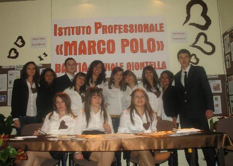  le hostess e gli stewart dell'IPSCT "Marco Polo" 